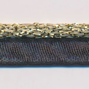 See-Through Piping Tape #90 Gold & Black