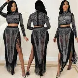 See Through Two-Piece Set