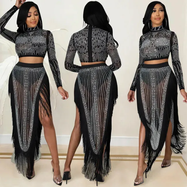 See Through Two-Piece Set