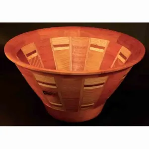 Segmented Bowl 116 by Winchester Woodworks