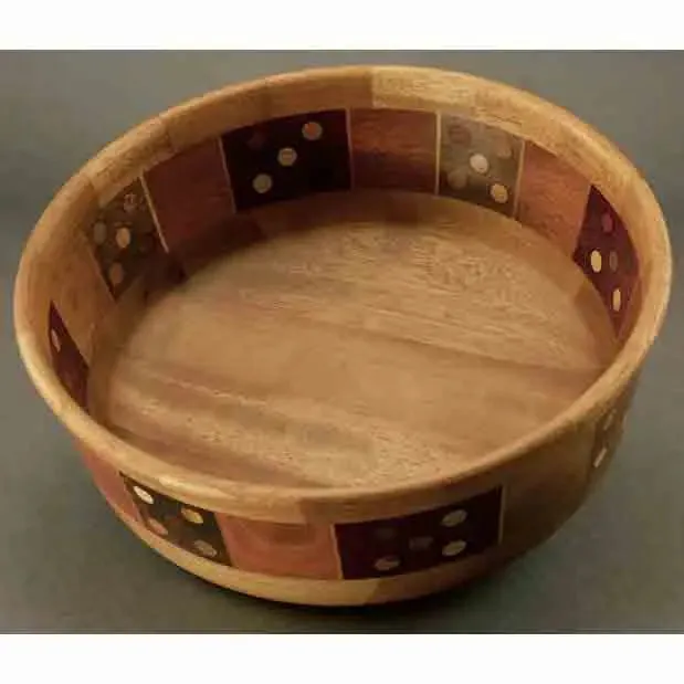 Segmented Bowl 1267 by Winchester Woodworks