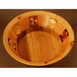 Segmented Bowl 1290 by Winchester Woodworks
