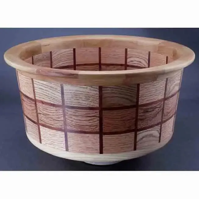 Segmented Bowl 1308 by Winchester Woodworks
