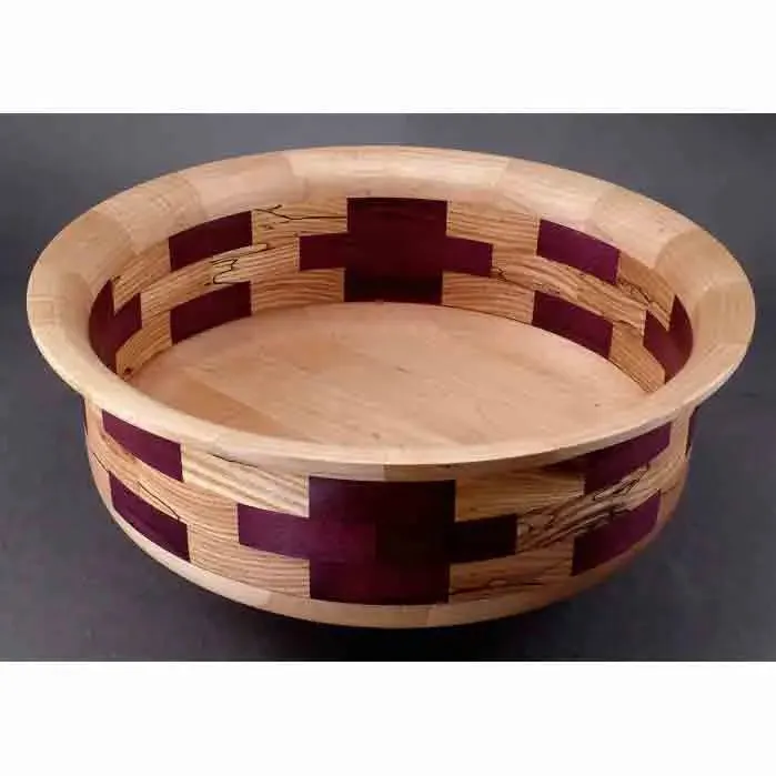 Segmented Bowl 997 by Winchester Woodworks