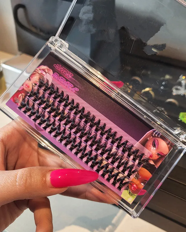 Segmented false eyelashes thick curling MK106