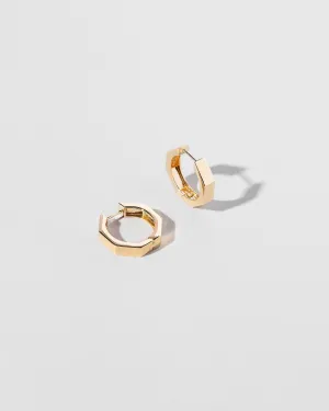 Segmented Hoop Earrings