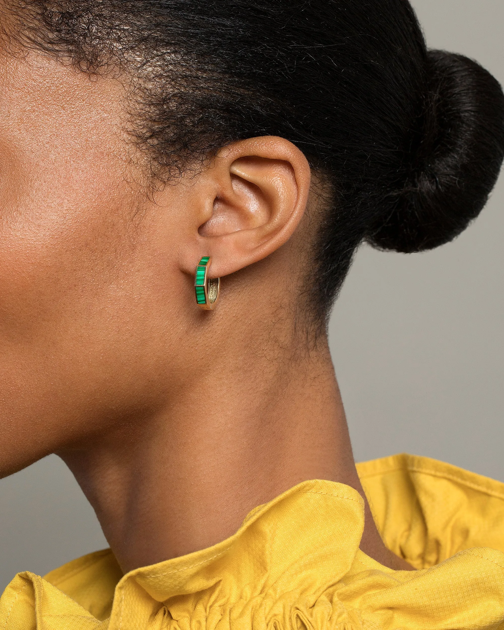Segmented Hoop Earrings