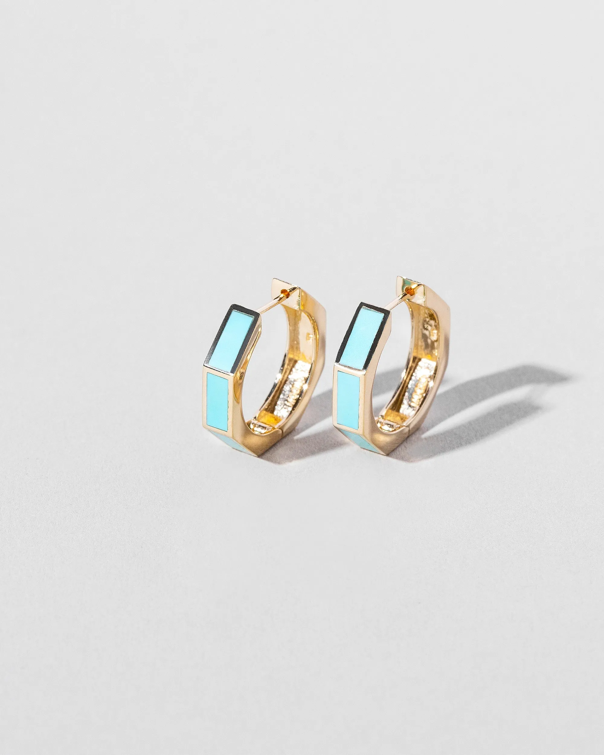 Segmented Hoop Earrings