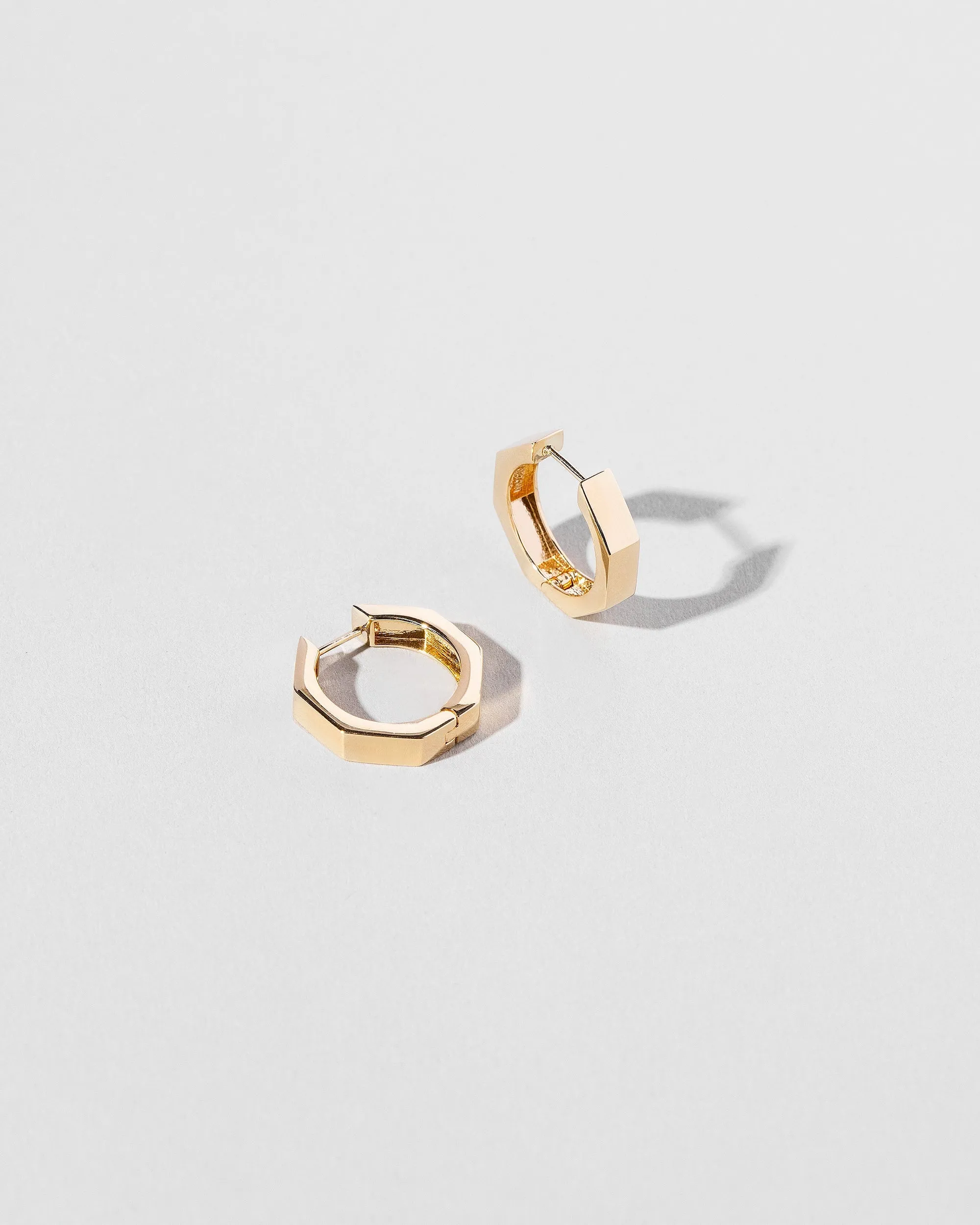 Segmented Hoop Earrings