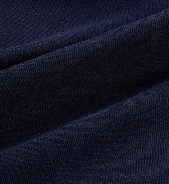 Serif Logo Embroidered Wrap - Skirt Navy
