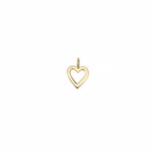 SHILOH OPEN HEART CHARM-LOOSE