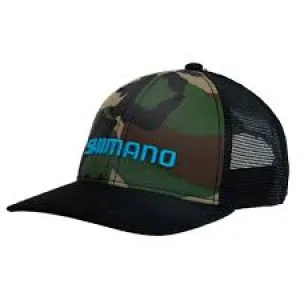 Shimano Camo Trucker Cap