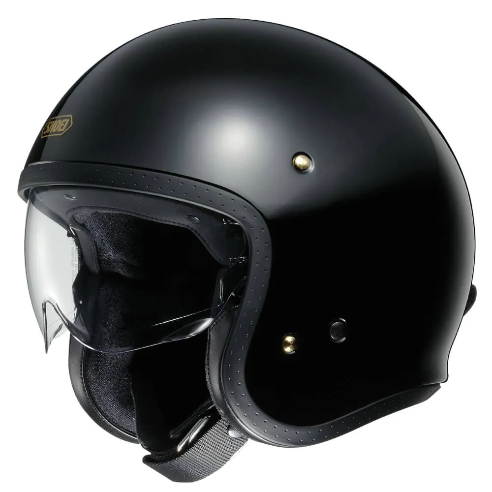 Shoei J.O Open Face Helmet Gloss Black