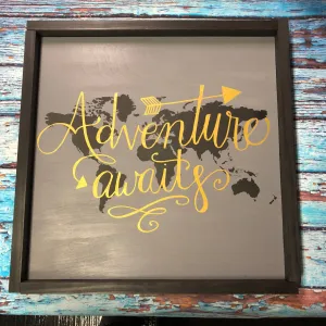 SIGN Design - Adventure Awaits World