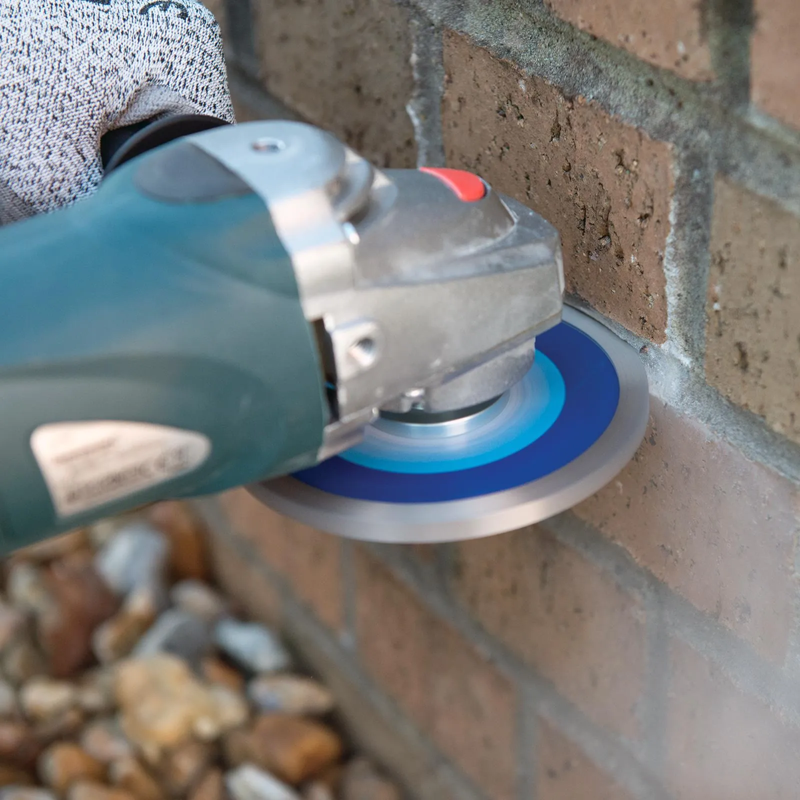 Silverline 2 Piece Segmented Mortar Rake Diamond Blade Cutting Angle Grinder