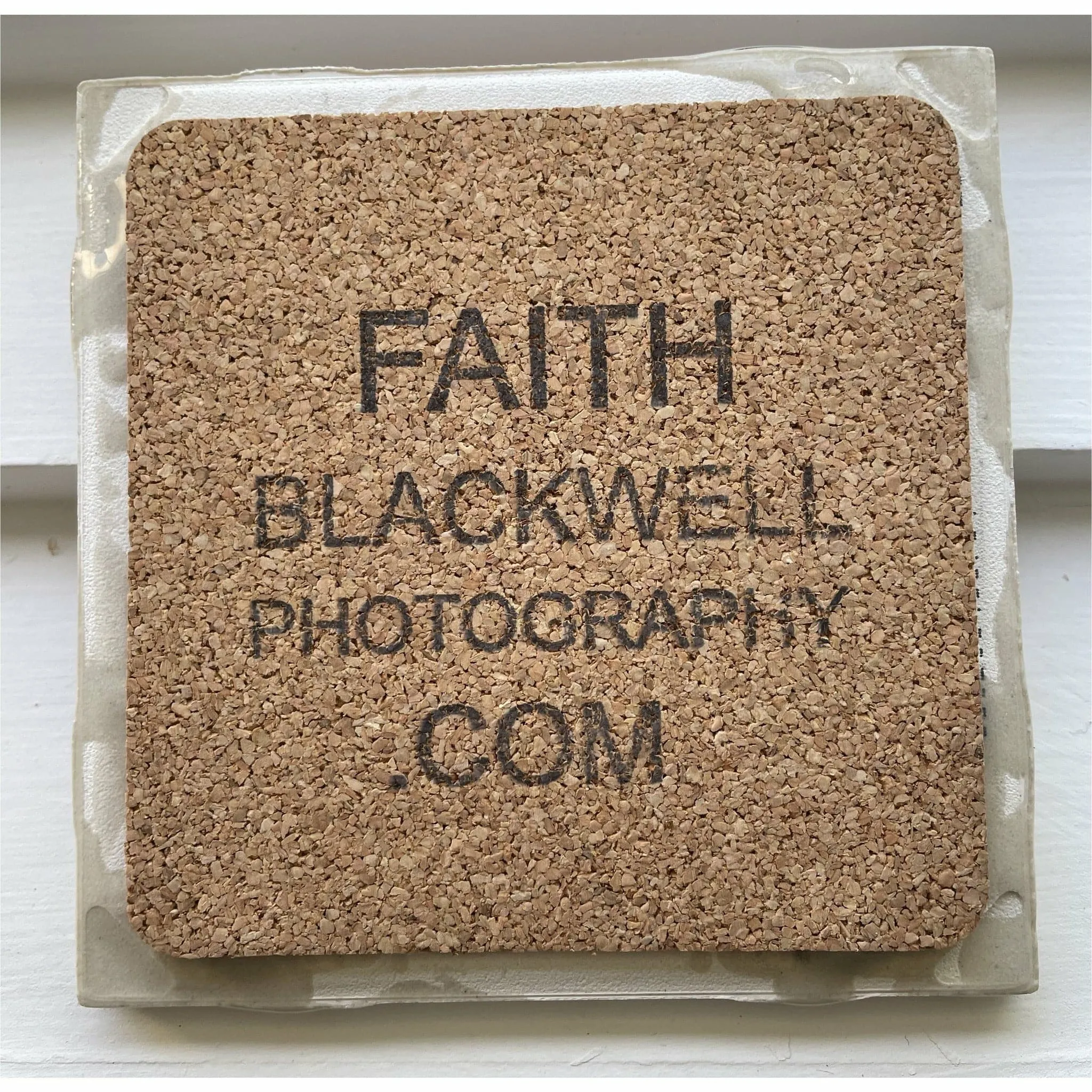 Sippin' Pretty Ceramic Coaster - Faith Blackwell