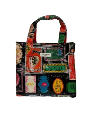 Small Book Bag In Black