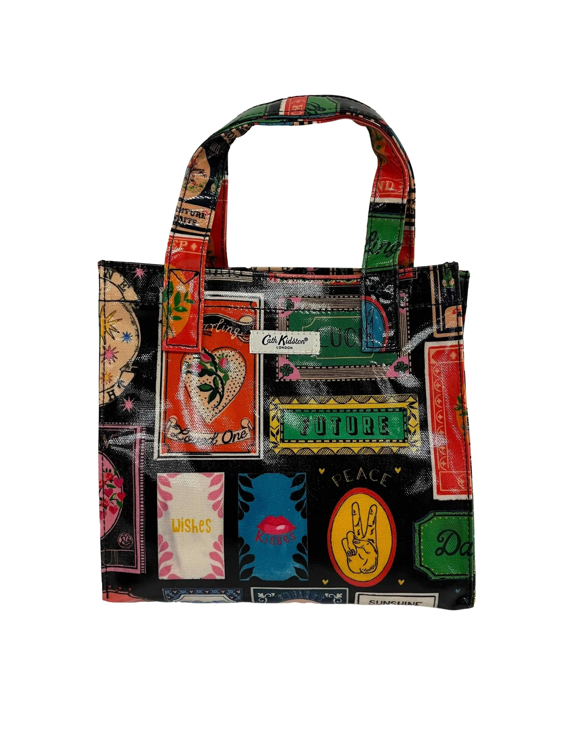 Small Book Bag In Black