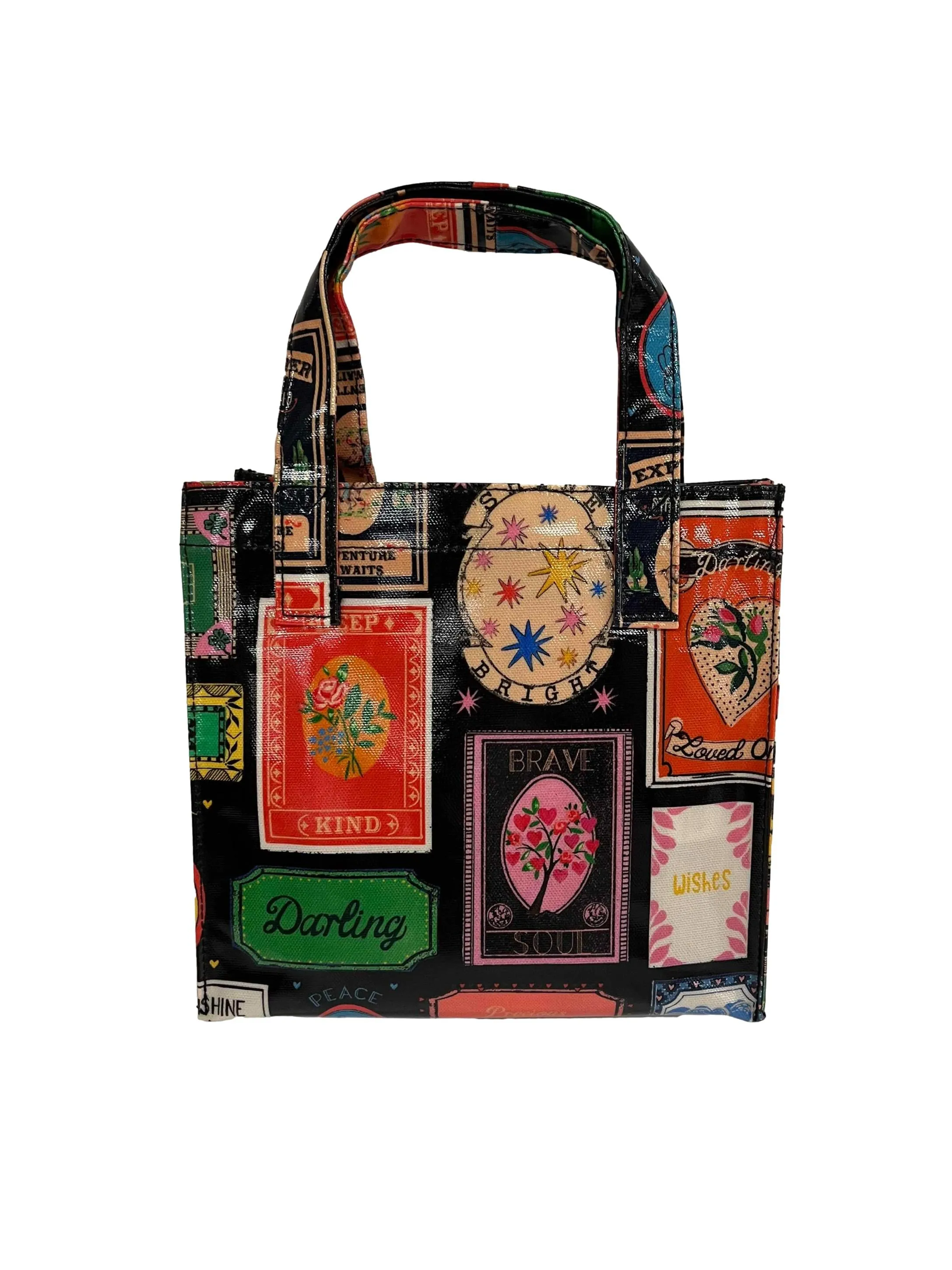 Small Book Bag In Black