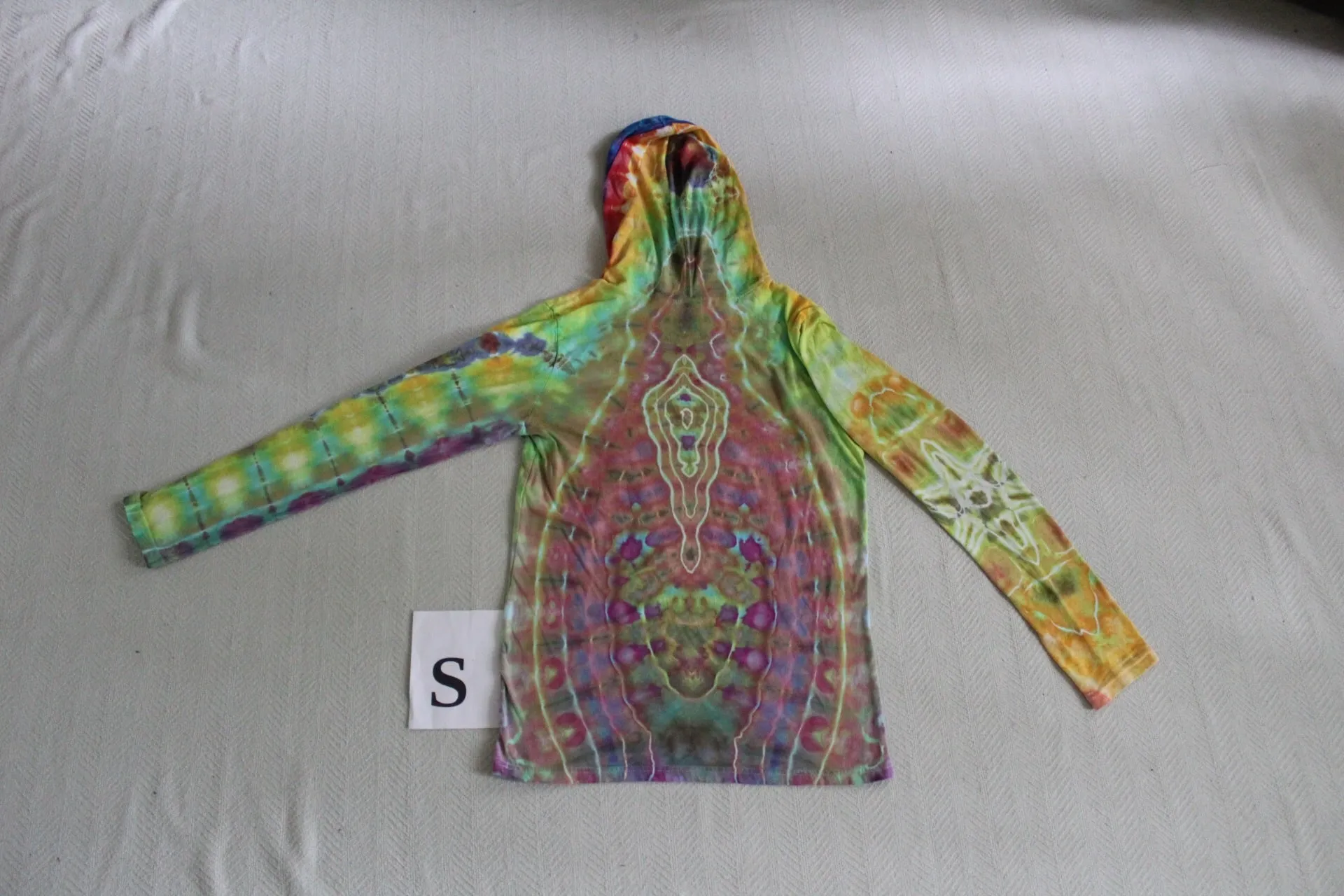 Small Long Sleeve Hooded Shirt