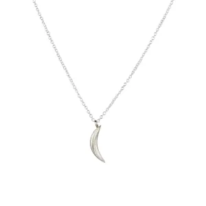 Small Sterling Silver Wisp Necklace