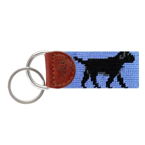 SMATHERS & BRANSON BLACK LAB KEY FOB