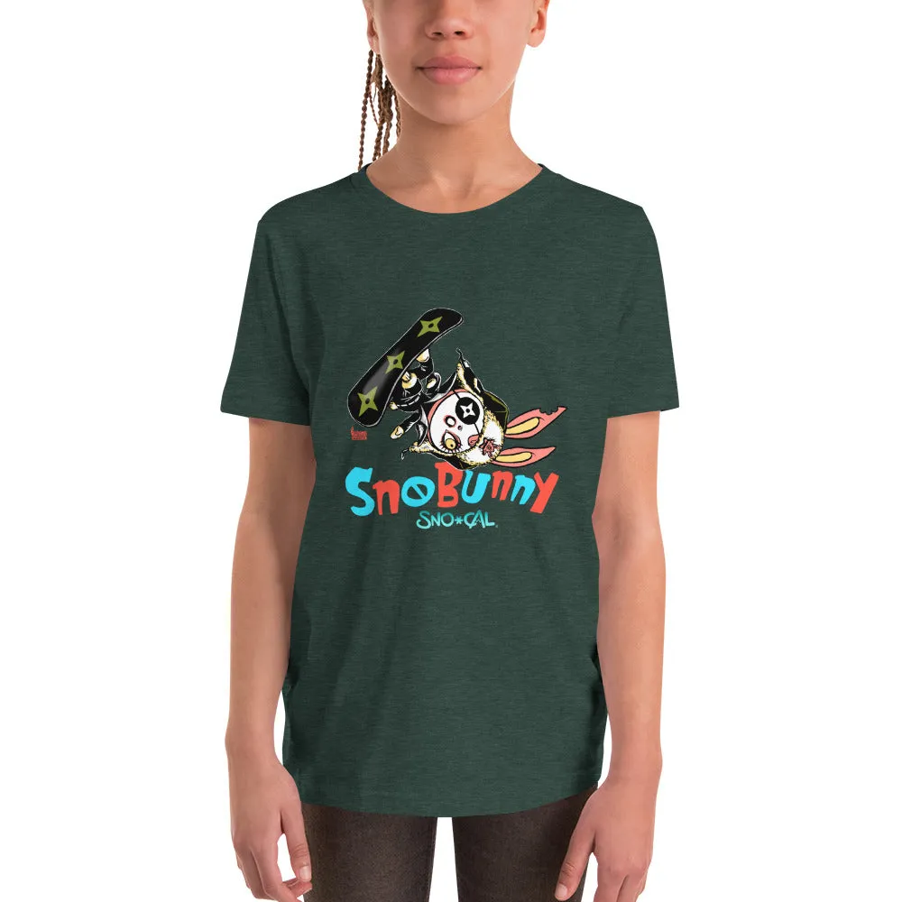 SnoBunny Aerial Flip Kids T-Shirt