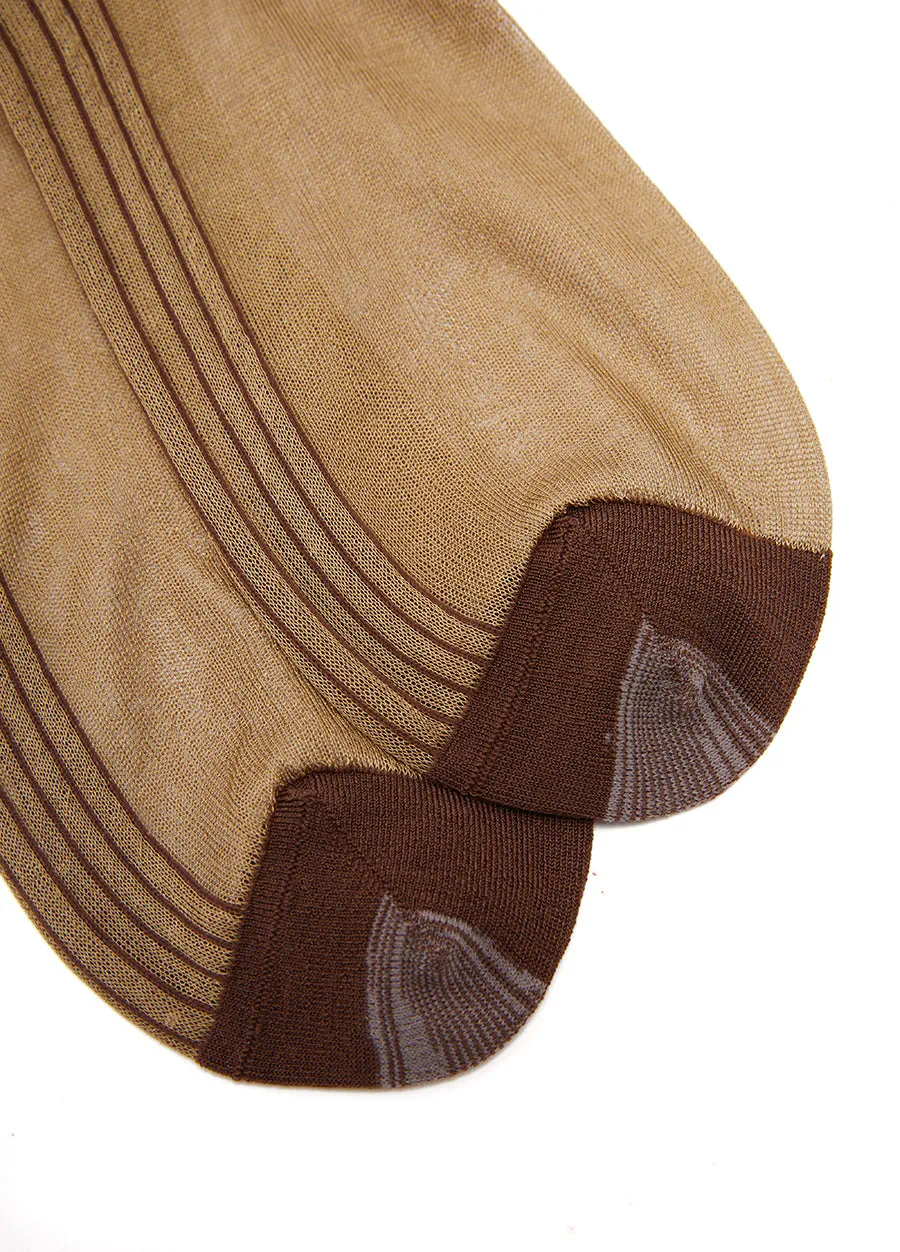 Socks/JNBY Khaki High Socks