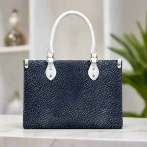 Sophisticated Carry: The Grain Series Women's PU Leather Twill Handbag