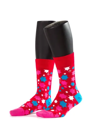 Splashes Design Women Bamboo Socks