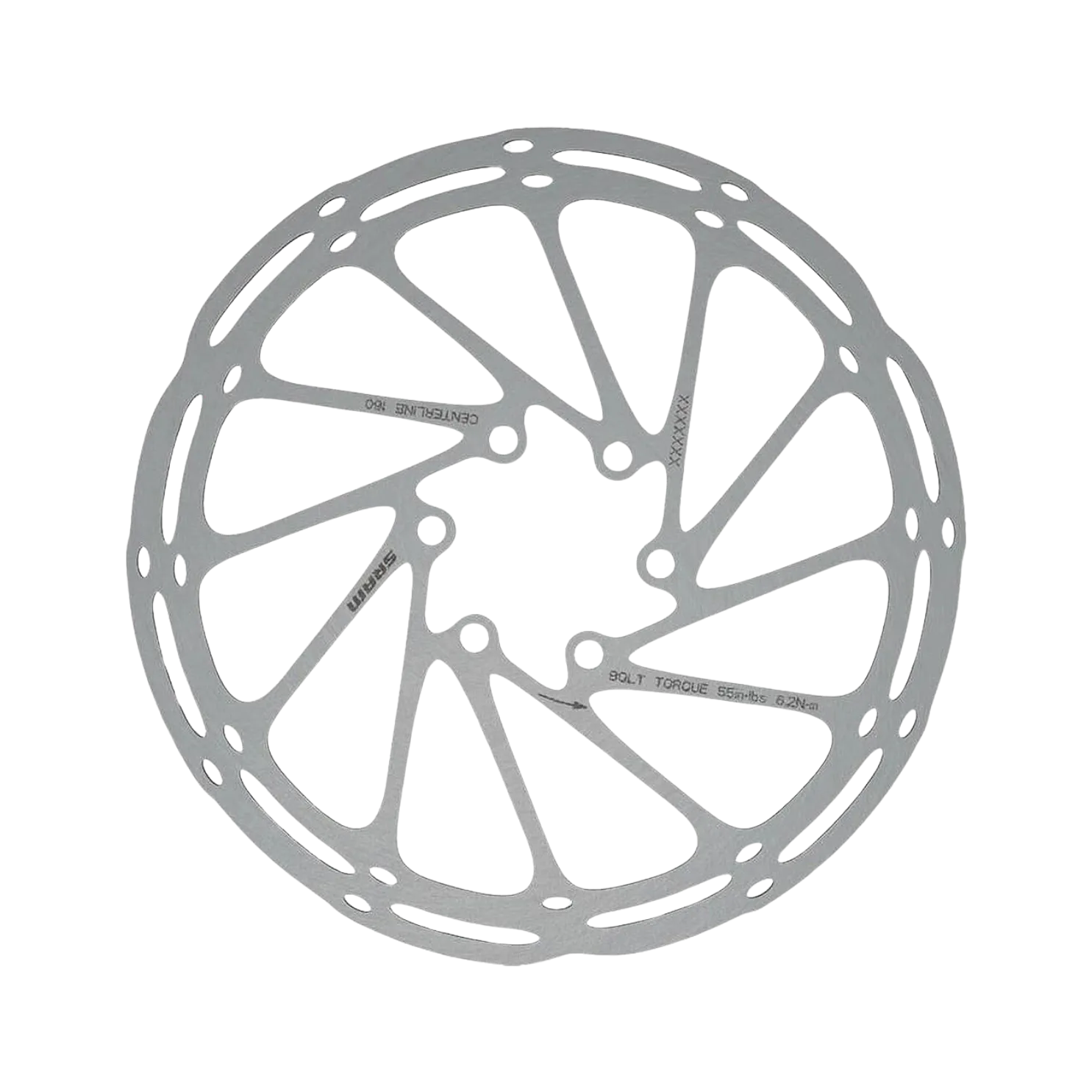 Sram Rotor Centerline CenterLock 200mm Black Rounded