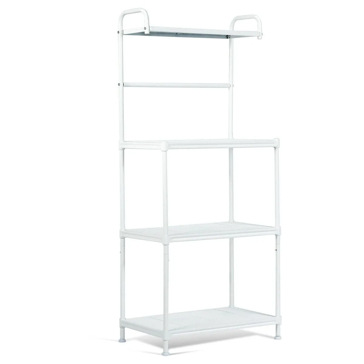 Stainless Steel Kitchen Microwave Storage Cart Utility Stand