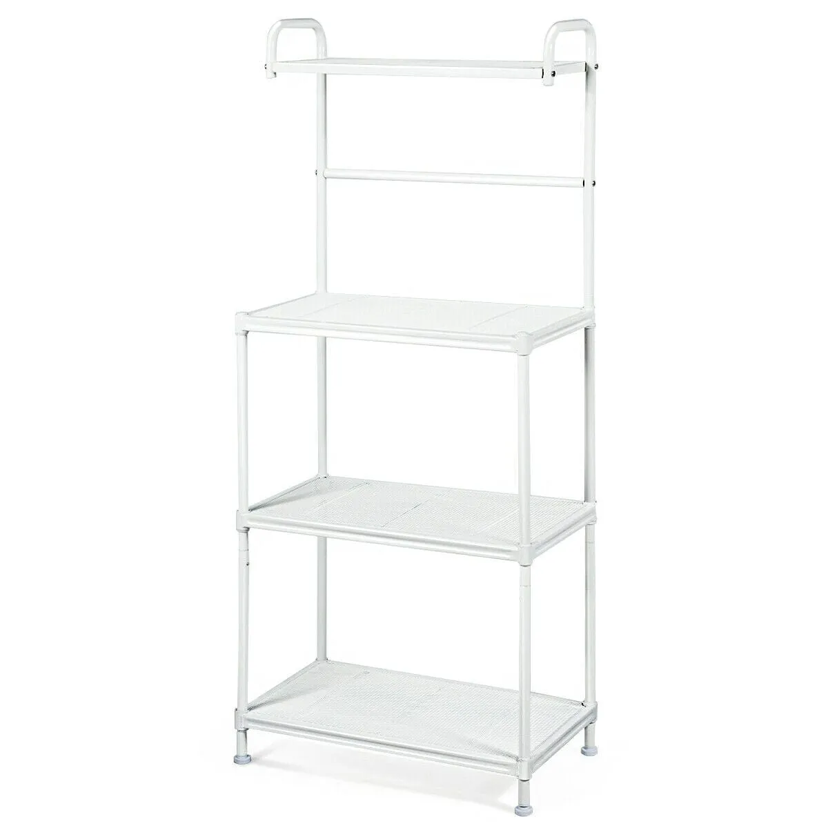 Stainless Steel Kitchen Microwave Storage Cart Utility Stand