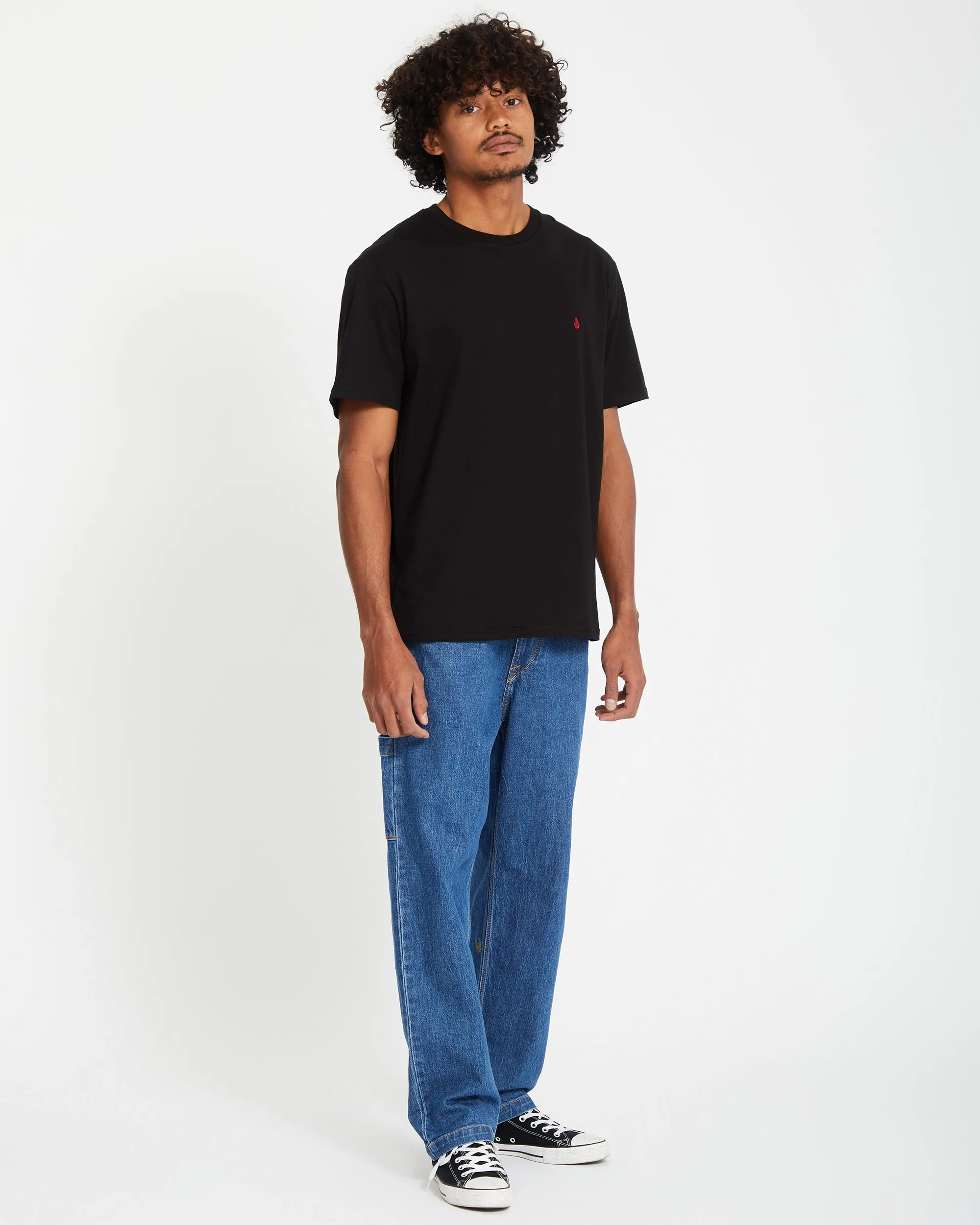 Stone Blanks T-shirt - BLACK