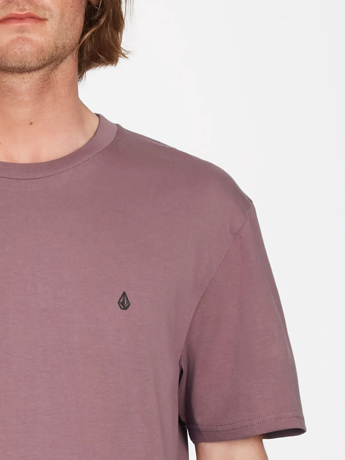 Stone Blanks T-shirt - BORDEAUX BROWN