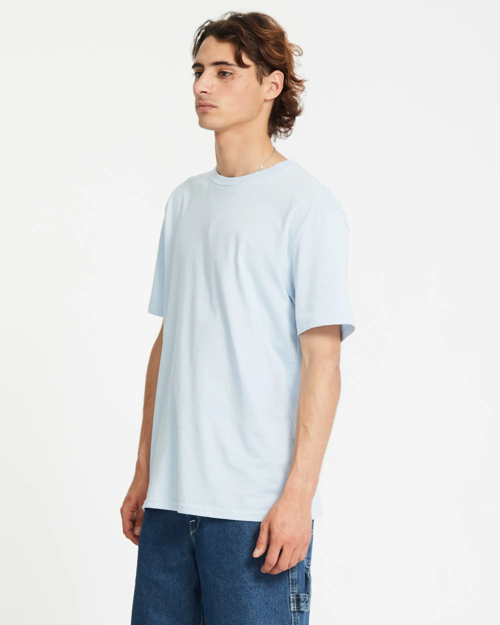 Stone Blanks T-shirt - CAROLINA BLUE