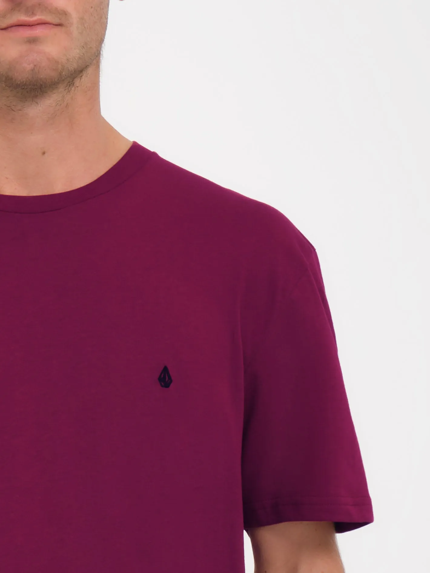 Stone Blanks T-shirt - WINE