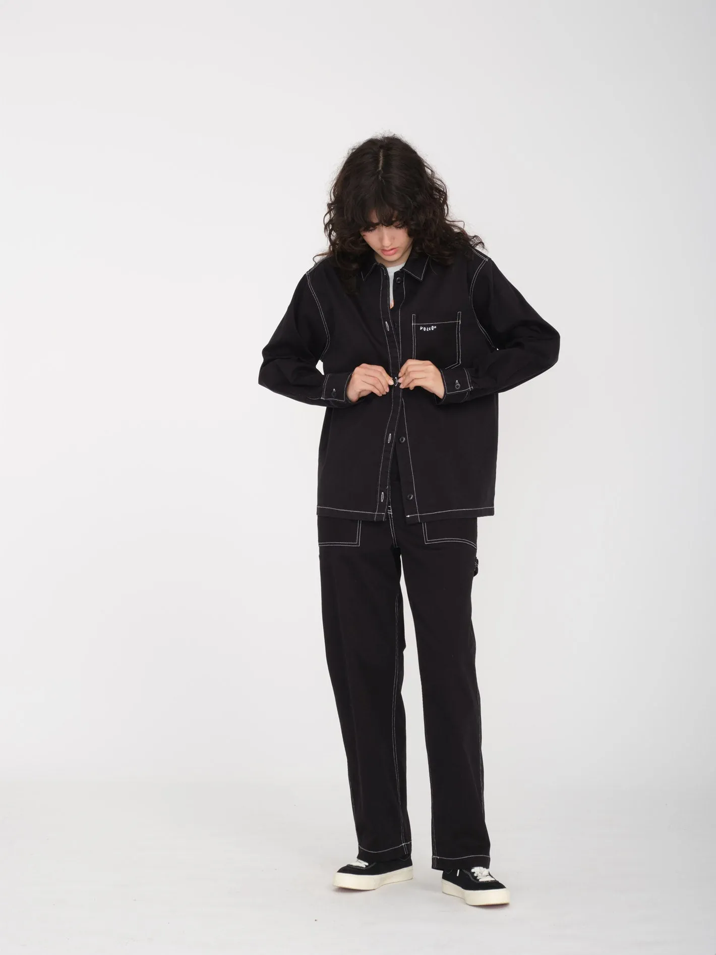 Stone Kraft Shirt - BLACK