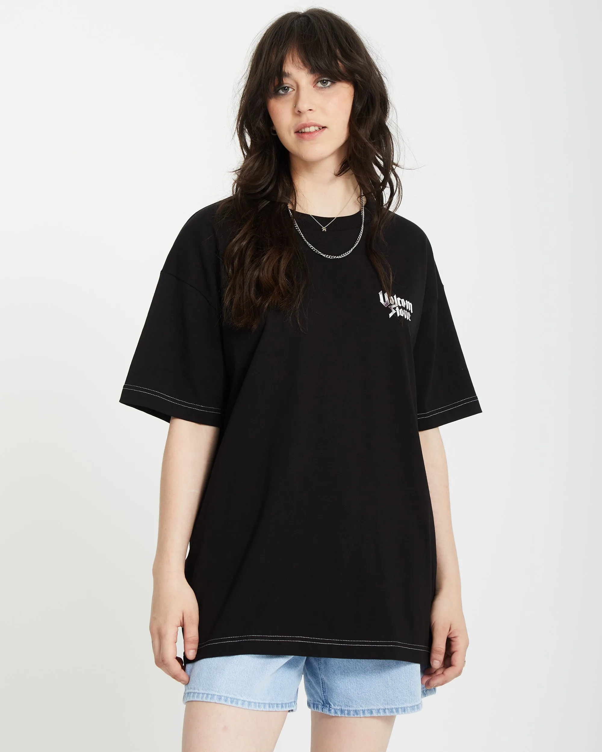 Stoneher T-shirt - BLACK