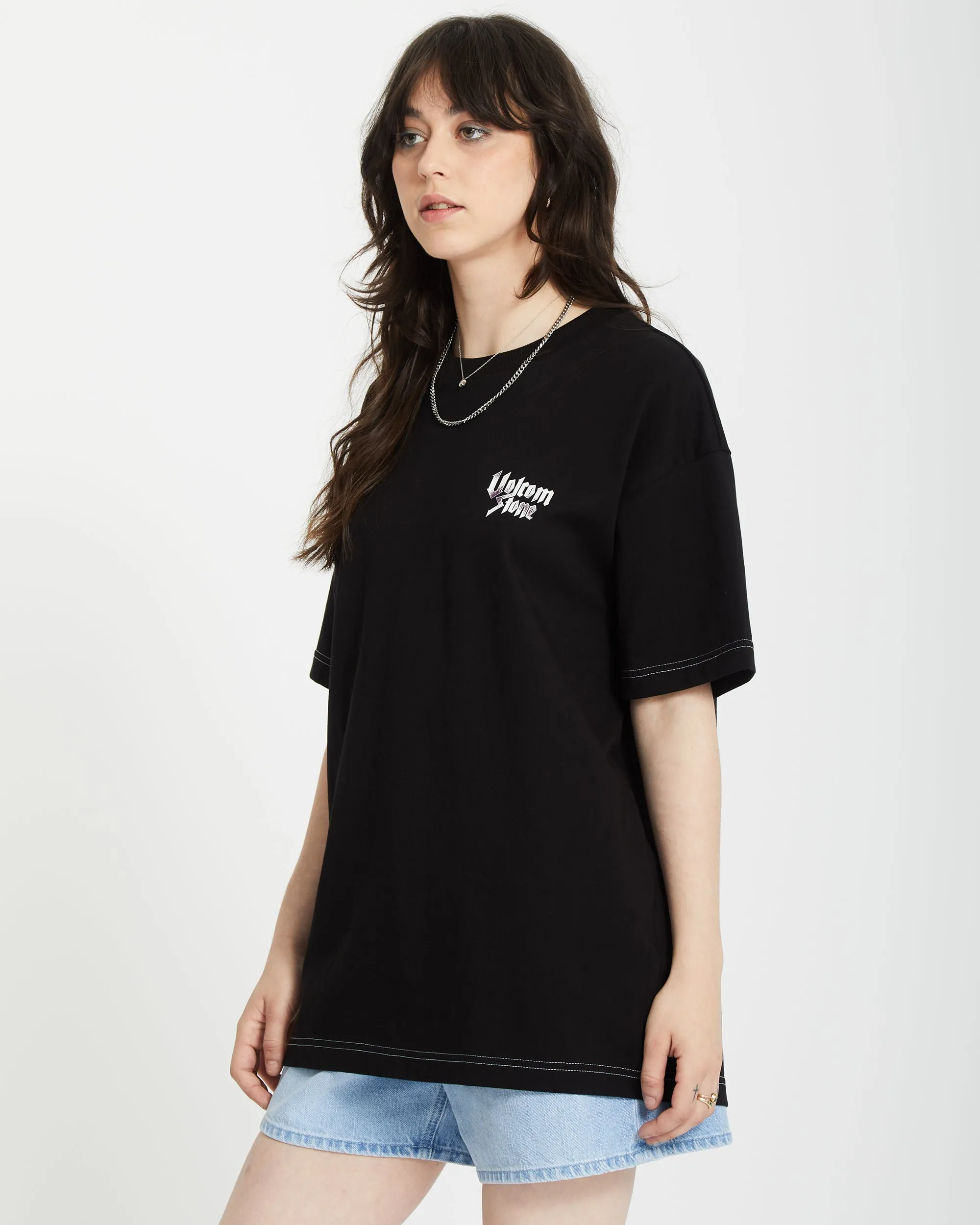Stoneher T-shirt - BLACK