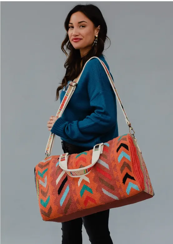 Sunrise Woven Tote