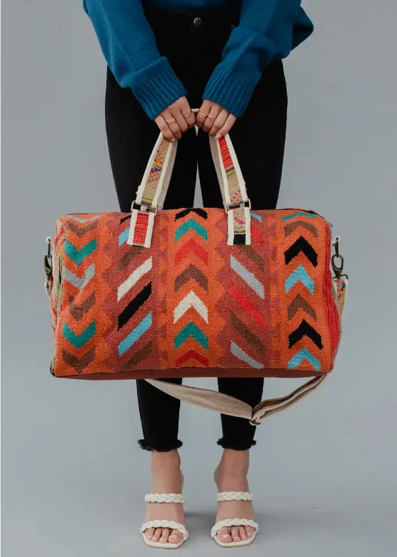 Sunrise Woven Tote
