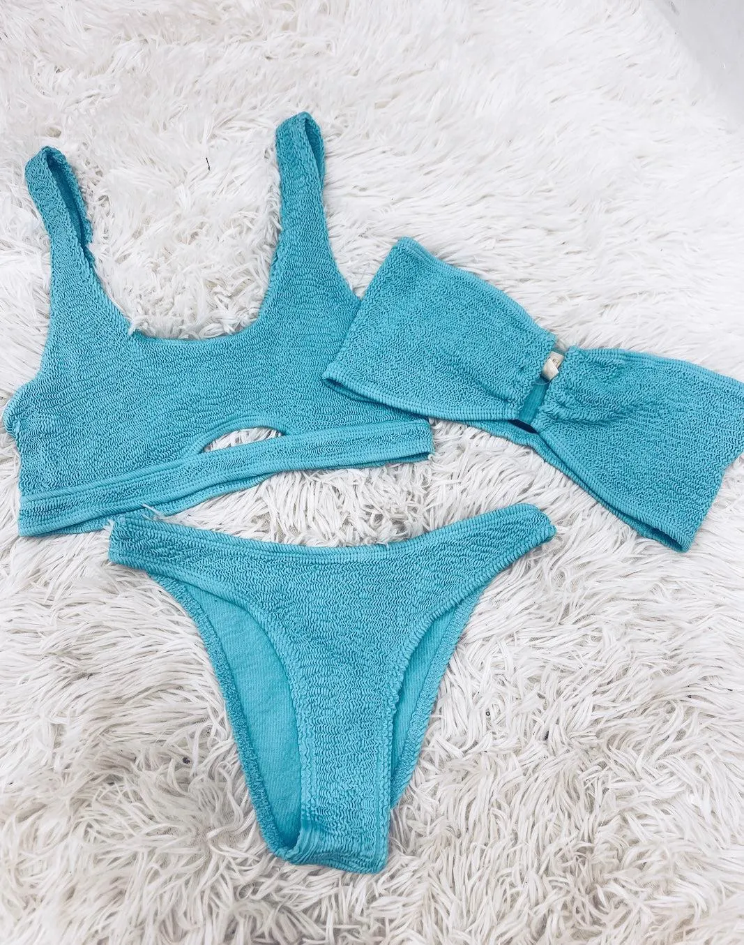 Surfer Girl Strapless Bikini Top