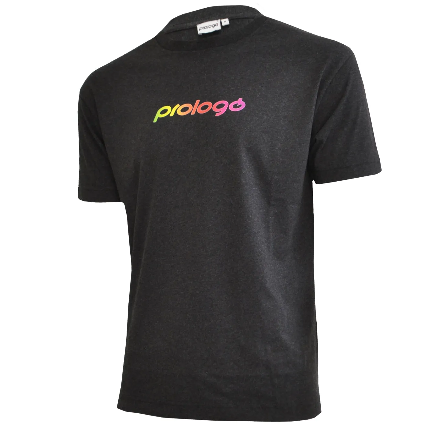 T Shirt Grey colorful logo