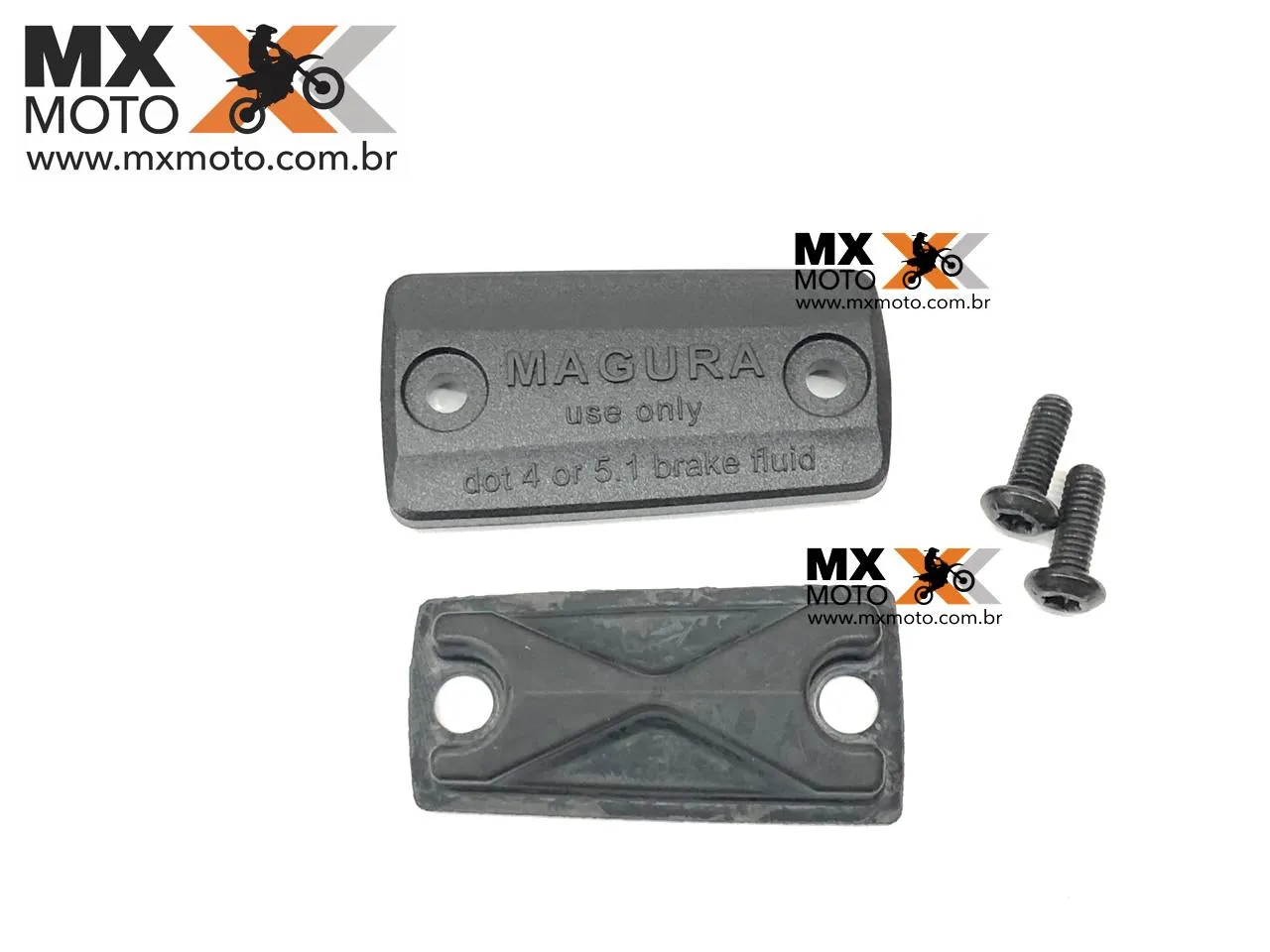 Tampa do Reservatório / Cilindro de Óleo da Embreagem Hidráulica MAGURA com Borracha Original HUSQVARNA FE,TE,FC,FX,TX,TC - 17 a 19 - KTM 690, 1090, 1190, 1290 - 25002033000