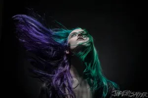 Tara - Hair Flip - signed 8x12 print