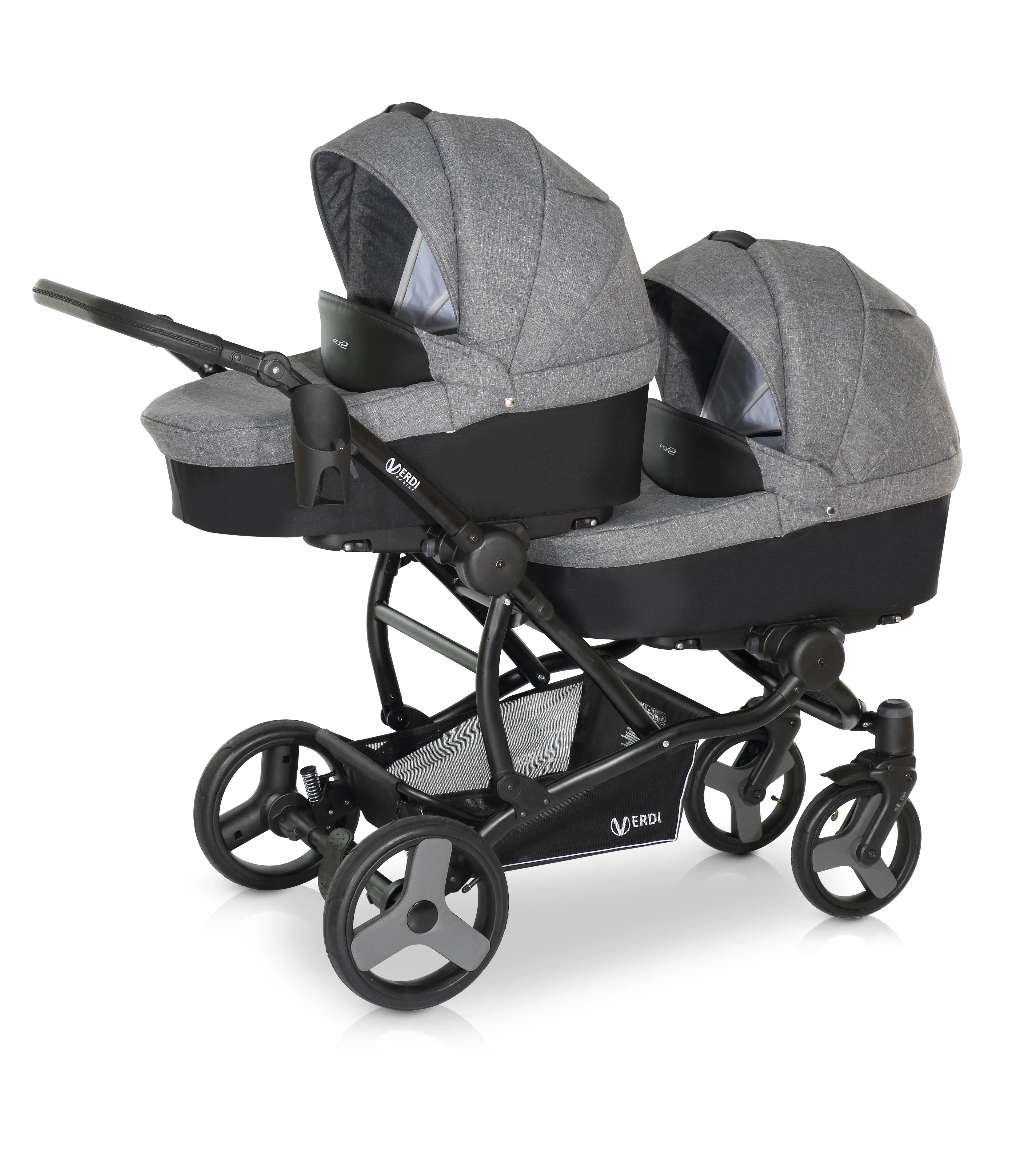 The For 2 Double buggy 3 in 1 | 2 in 1