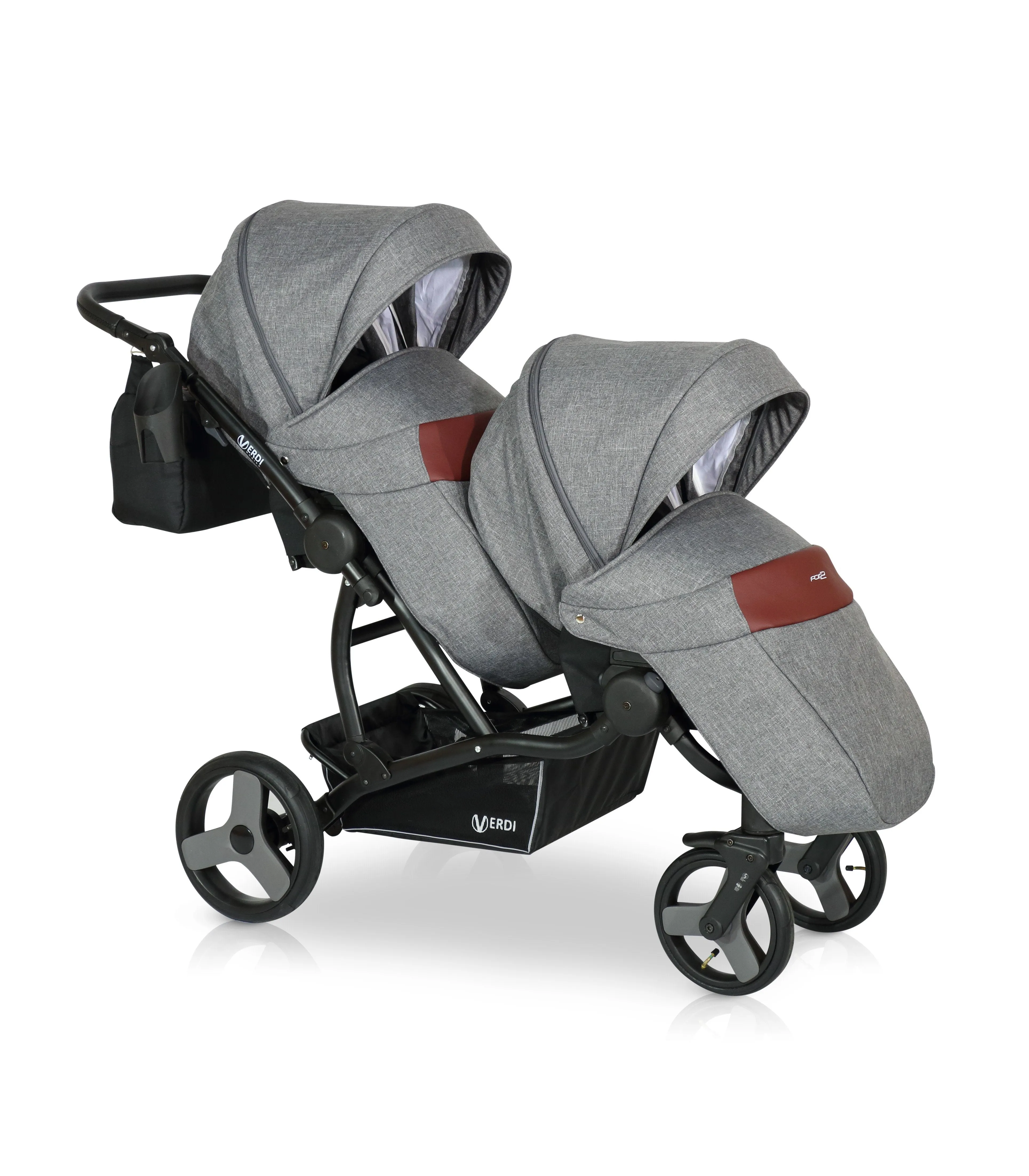 The For 2 Double buggy 3 in 1 | 2 in 1
