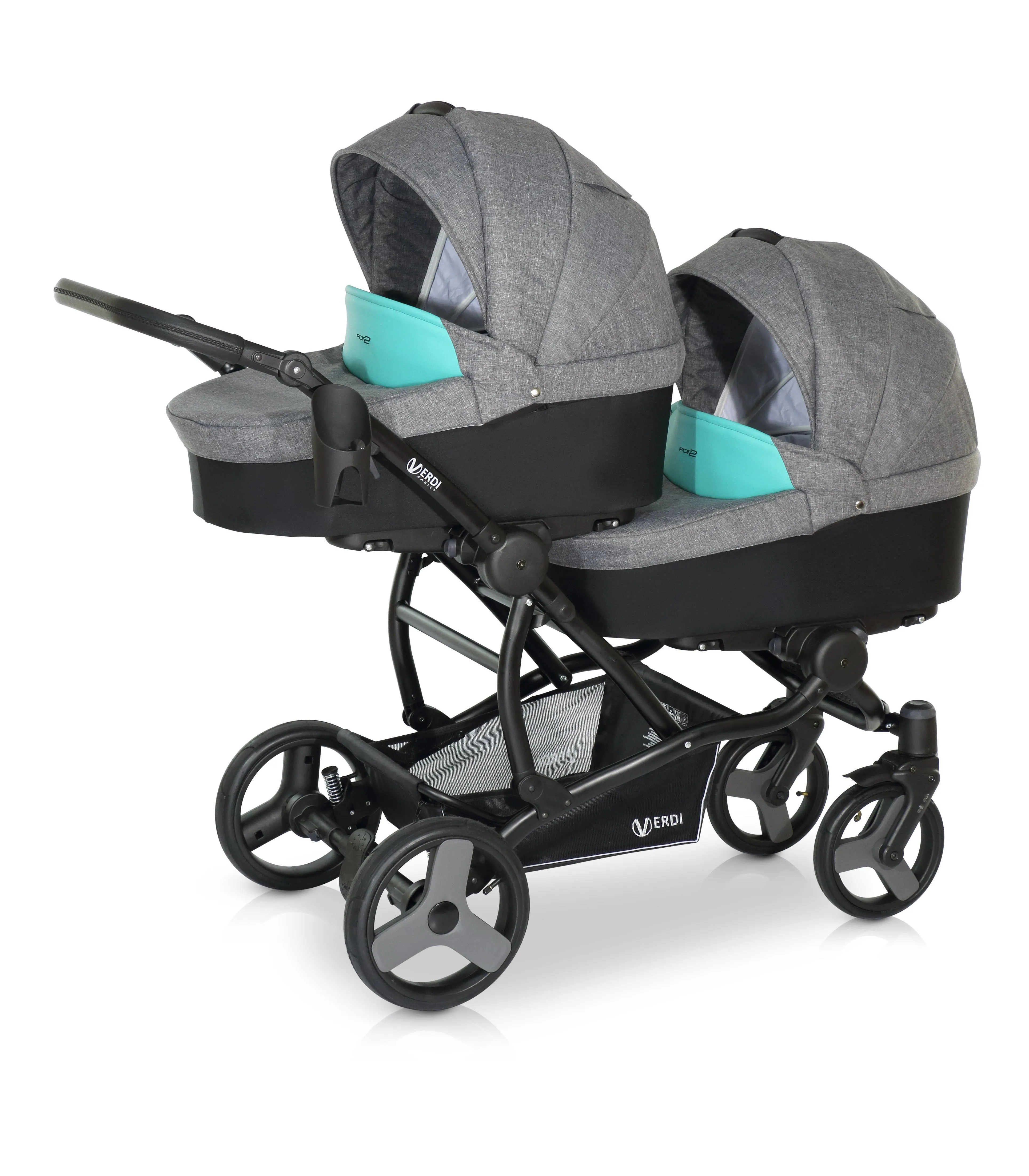 The For 2 Double buggy 3 in 1 | 2 in 1