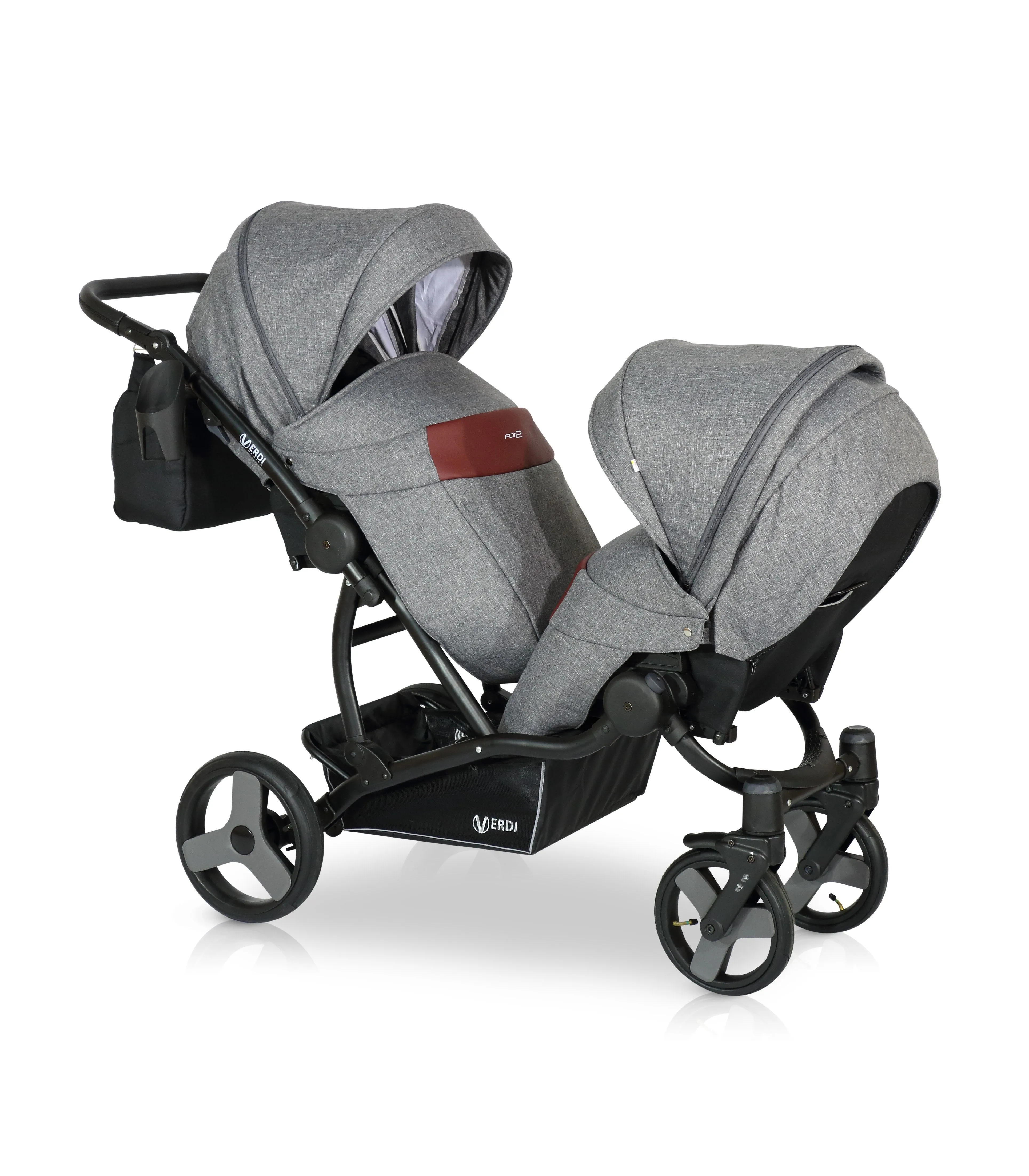 The For 2 Double buggy 3 in 1 | 2 in 1